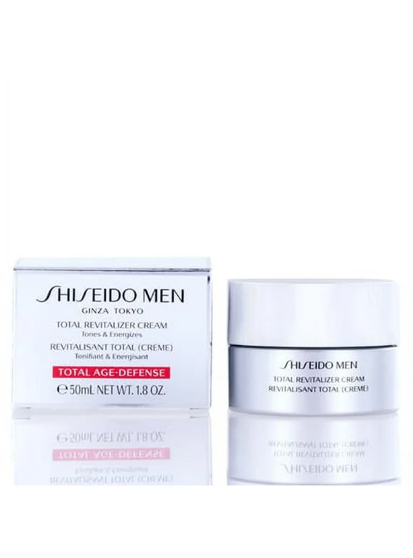 Shiseido Men Total Revitalizer Cream, Face Moisturizer for Men, 1.8 Oz