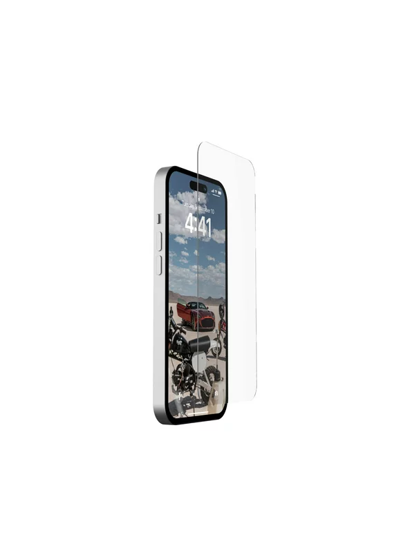 UAG Designed for iPhone 14 Pro Glass Screen Protector Shield Plus 6.1" Premium Double 9H Strengthened Tempered Glass Ultra-Clear HD, Anti-Fingerprint, Anti-Glare Clear by URBAN ARMOR GEAR