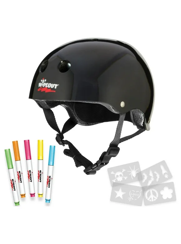 Wipeout Dry Erase Multi-Purpose Action Child Sports Helmet for Kids, Unisex